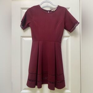 FRANCESCA’S | Miami Maroon Mini Dress!